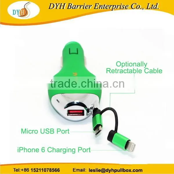 Various styles superior car usb charger for phones