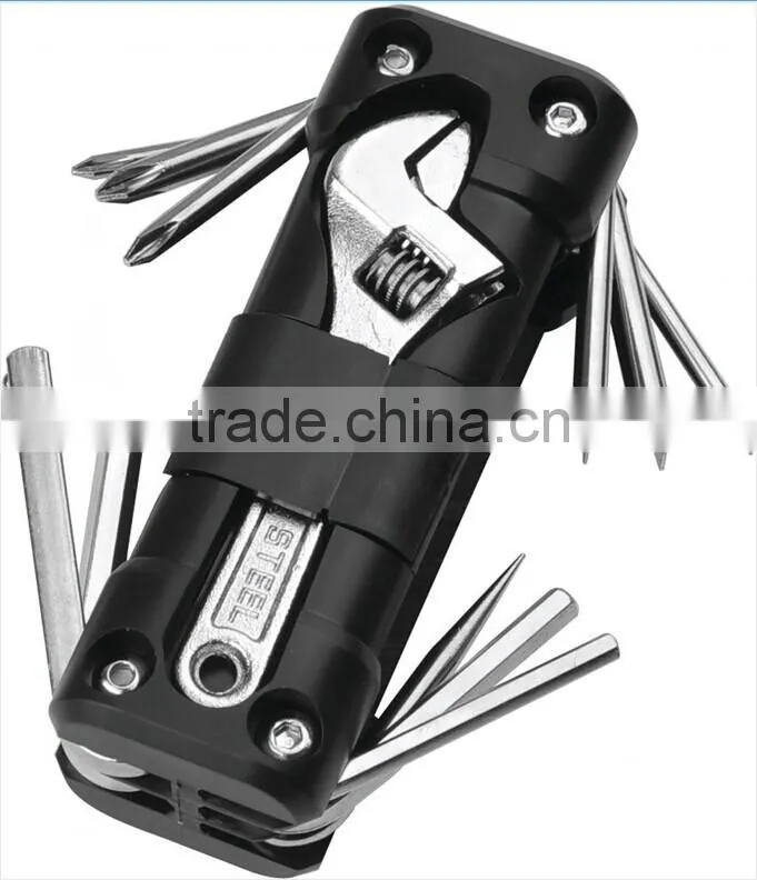 KT-02 DIKE 16 in one outdoor screwdriver kit with wrench