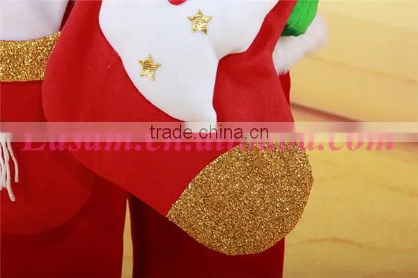 Christmas baubles snowman santa stockings felt christmas stockings