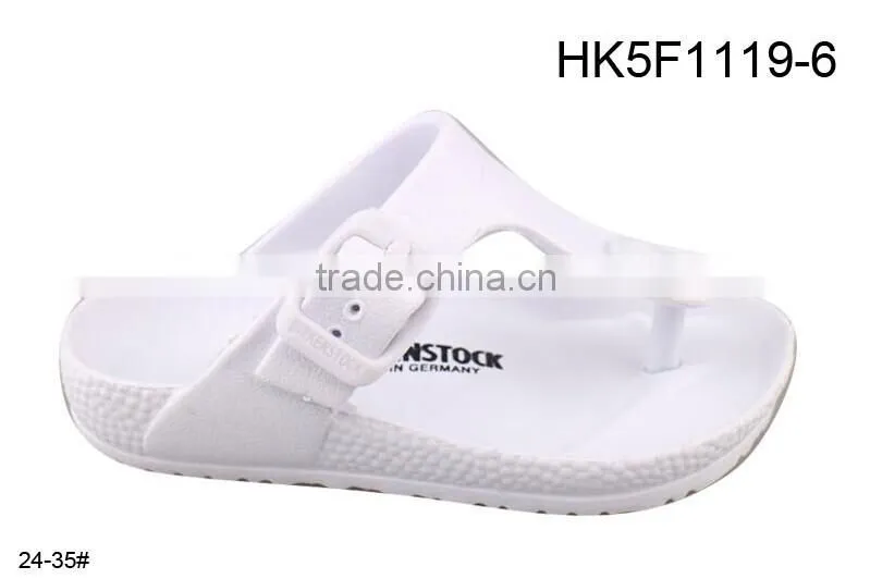 2016 hot disign eva slipper flip flop with many colors