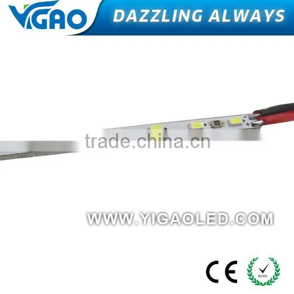 super thin 3mm DC24V 3014 led strip lighting for adverting