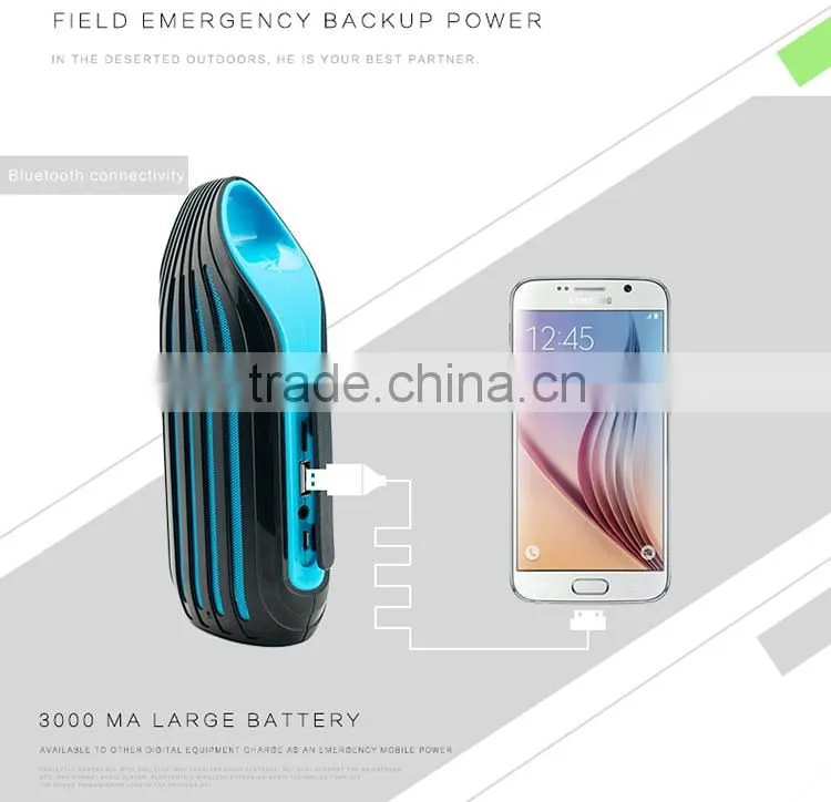 Portable Mini Bluetooth Speakers Metal Steel Wireless Smart Hands Free Speaker With FM Radio Support SD Card For iPhone
