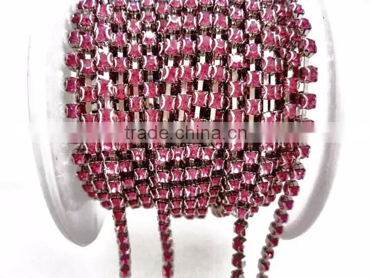 2016 High Quality D Claw Rhinestone Cup Chain For Clothing Garment Accessories Wholesale