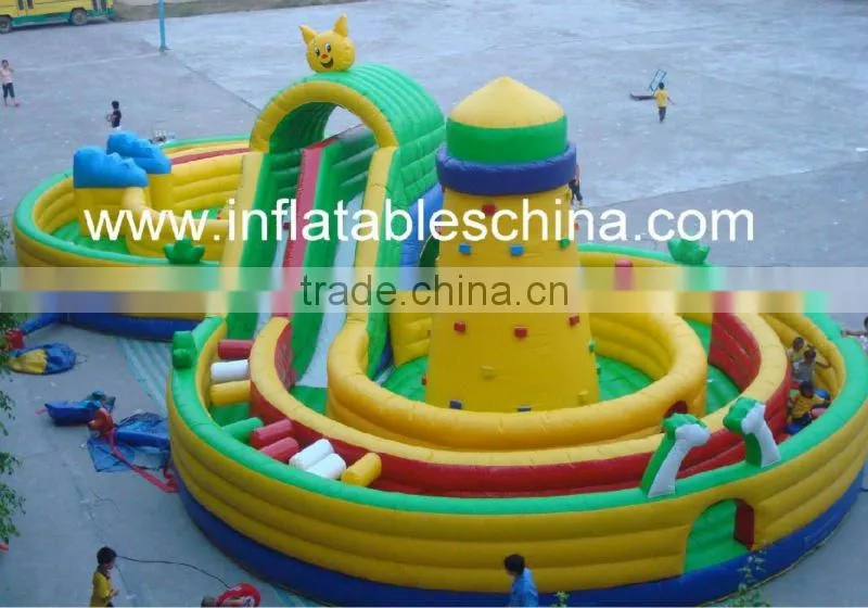 Colorful outdoor inflatable toys for kids
