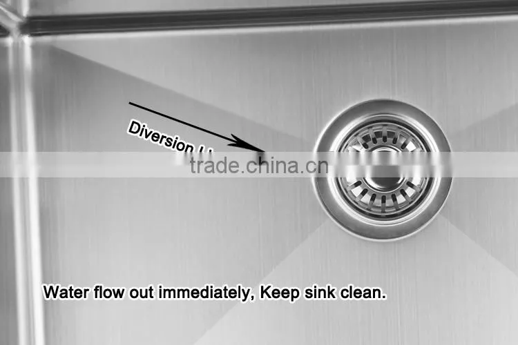 Kitchen equipments for restaurant Stainless steel undermount double handmade kitchen sink