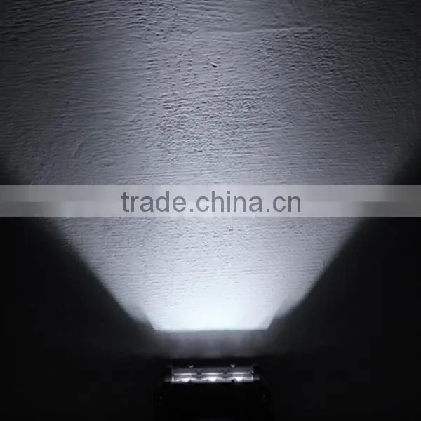 2015 Popular Double Row Lighting Bars Adjustable Bracket 18w Led Light Bar