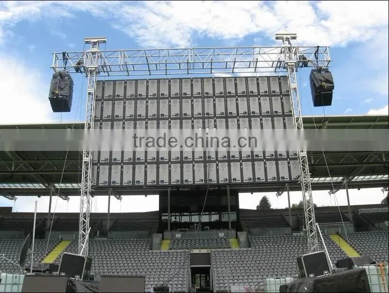 Brazil --- P10mm P16 Full Color Outdoor football stadium perimeter led display screen