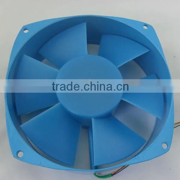 axial fan 200mm blue