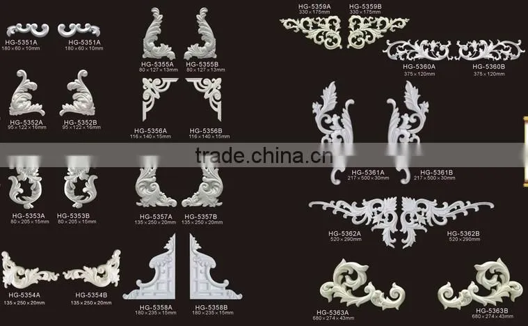 high quality factory price pu moulding /lamp holder/ pu medallion/pu foam ceiling tiles /medallion for interior decoration
