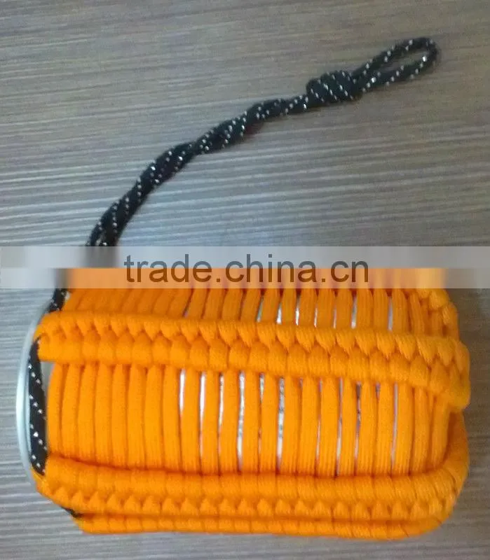 paracord knit cup sleeve for coffee