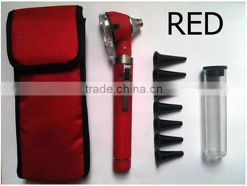 Portable Mini Pocket Fiber Optic LED Otoscope