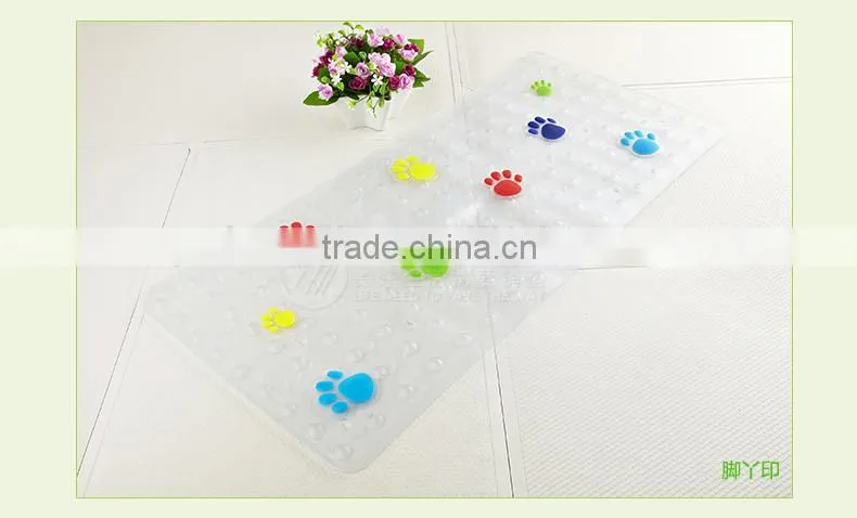 Anti slip PVC bath mat