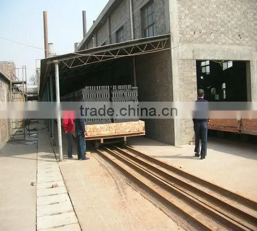 Brick kiln plant,Brick production line Tunnel kiln Ferry Push Vehicle