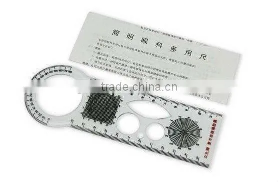 V-T036 OPHTHALMONOGY RULER(plastic ruler,medical ruler)