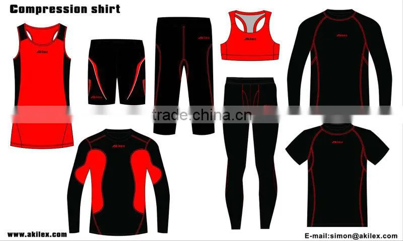 2014 high quality running wear compression wear