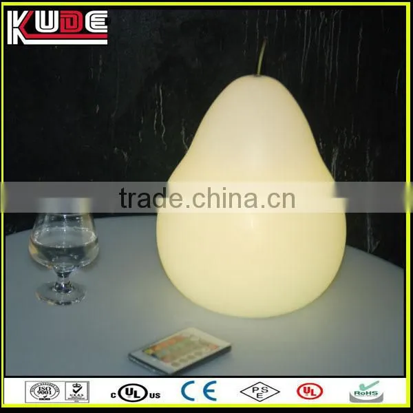 led pear shaped lamp/rechargeable wireless LED table lamp