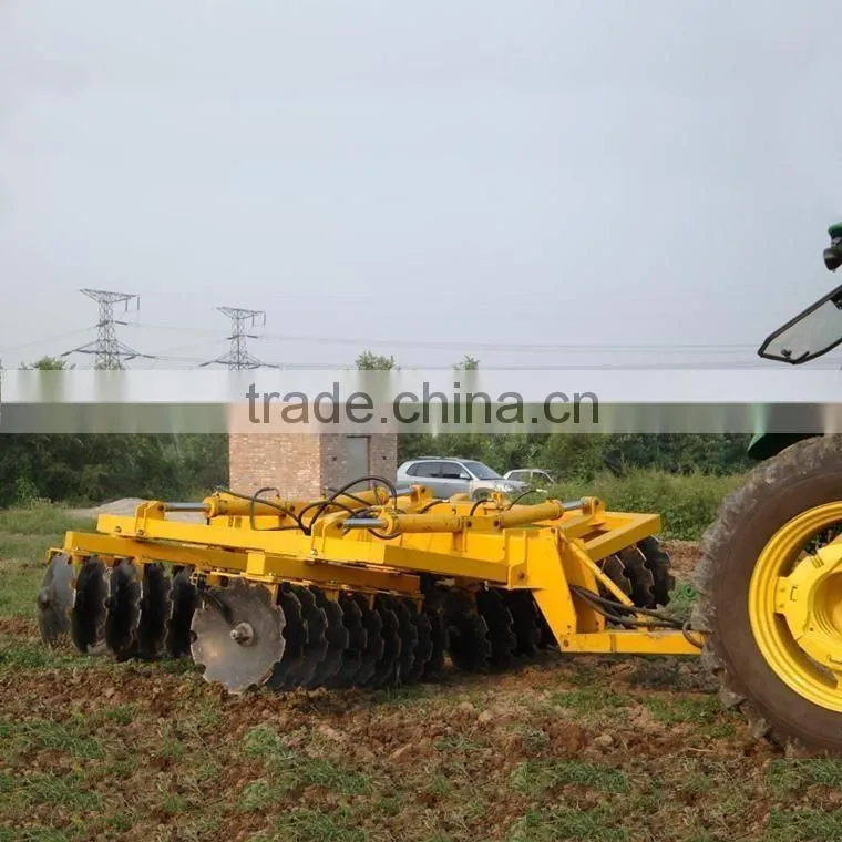 Agricultral machine Tractor trailed hydraulic heavy-duty Disc harrow