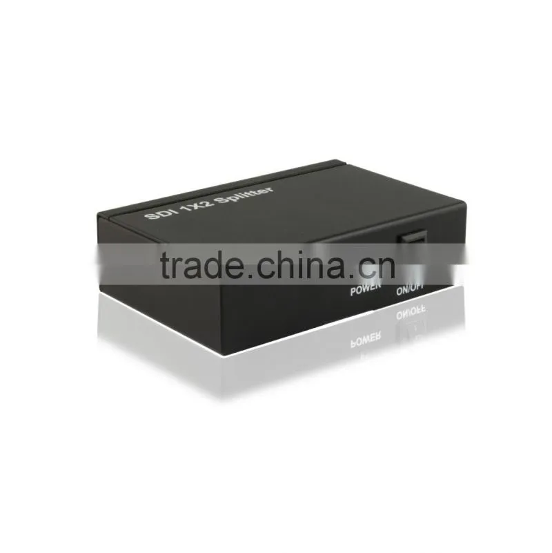BNC SDI Splitter 1 input 2 output Audio Video Splitter 2 way SDI Splitter Support 1080P