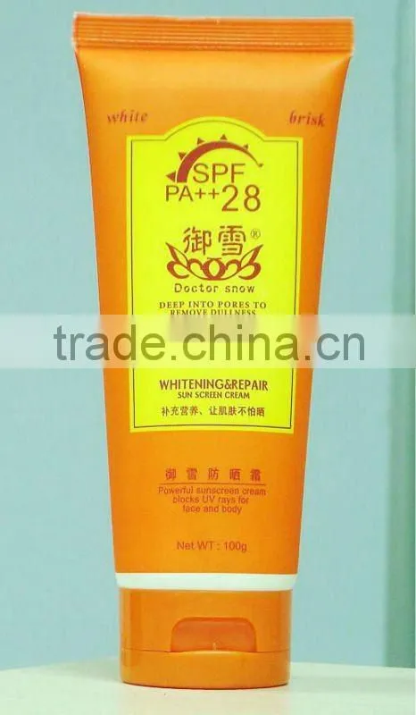 SPF PA++28 deep into whitening&repair sunscreen cream sun cream sunblock creammultiple sun protection cream