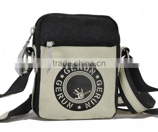 soft material sling boys satchel bag
