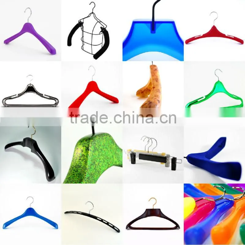 Durable Plastic Luxury Suits Hanger for Clothing Manufacturer