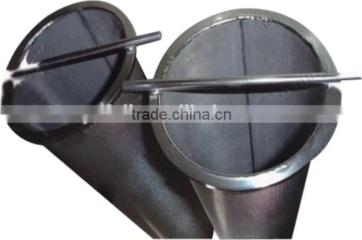 Stainless steel sintered mesh filter basket