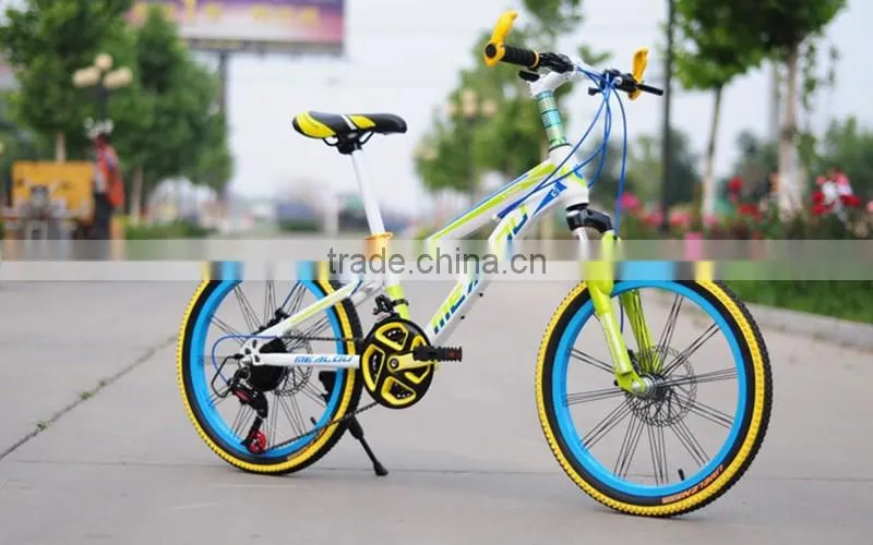 20-inch mountain bike 21 speed double disc brakes kid's mountain bike