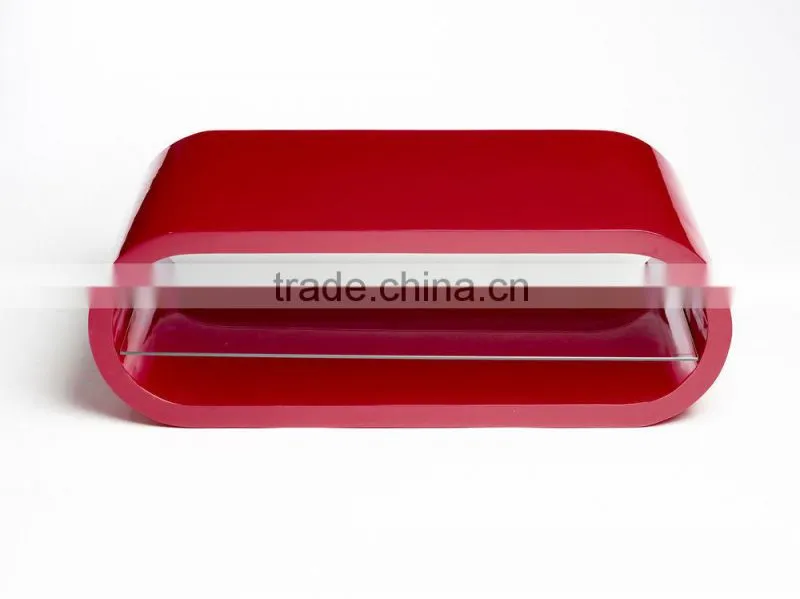 TV-2321 High Gloss Oval TV Stand Table