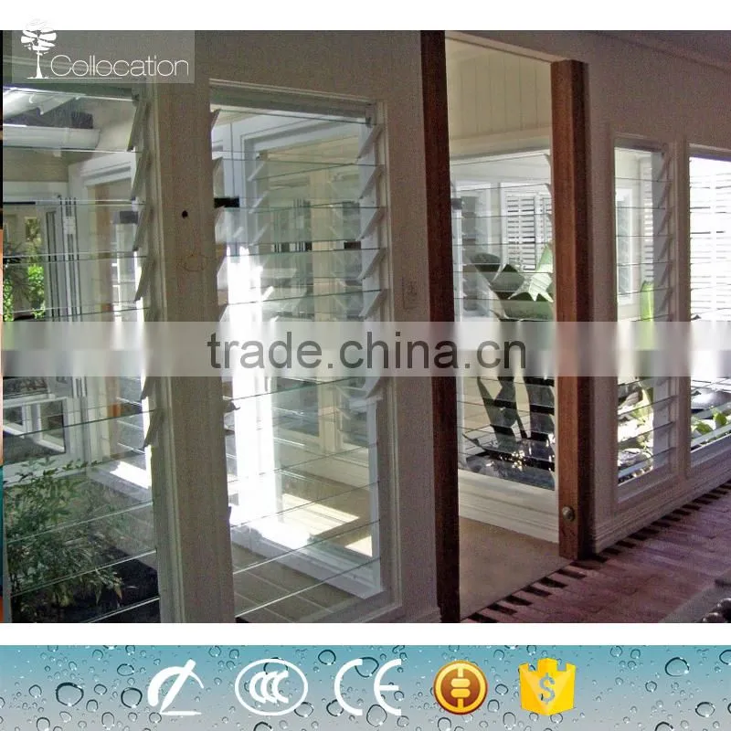 hot sale adjustable office blinds glass window