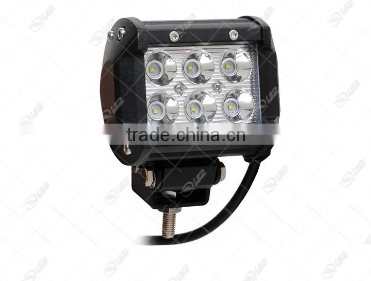 Double Row 18w Mini Led Motorcycle 12 volt led light bar