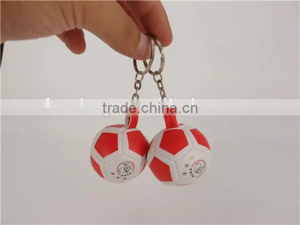 Promotion cheap cute rugby ball keychain,2016 promotional pu mini rugby ball stress ball keychain