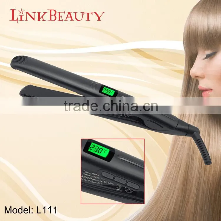 newest hot selling hair straightener flat iron christmas gift