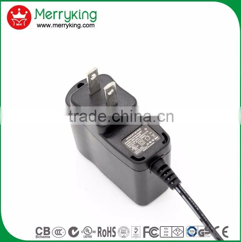 Moderate price 6v 1000ma ac dc adapter for US JP with UL cUL FCC PSE, DOE VI compliant