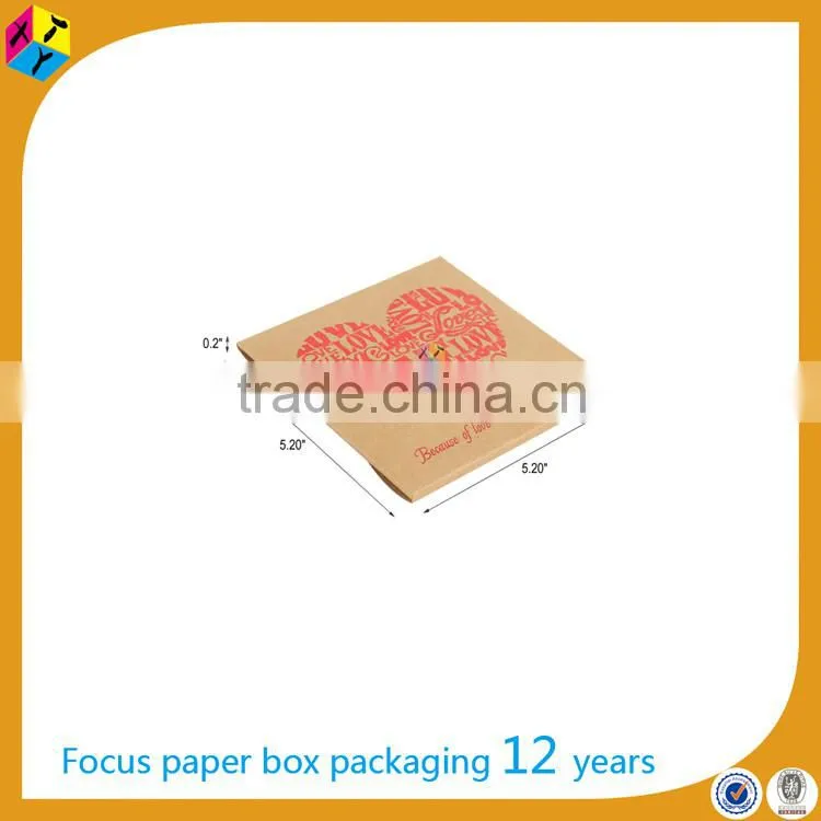 custom printed paper kraft cd sleeve