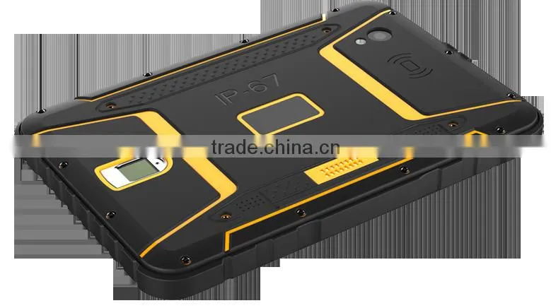 Hot sale Rugged Tablet PC with NFC Fngerprint Reader 2D barcode scanner 2+16GB 2+8MP