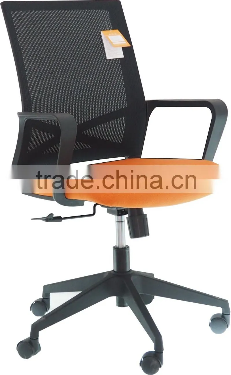 2016 Cheap price mesh fabric for chair many color optional nylon five star base fixed armrest