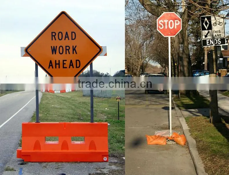 TTS01 temporary road safety sign board