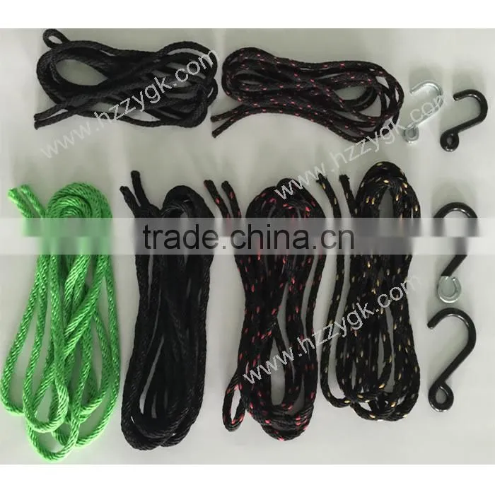1/4" Rope Ratchet Tie Down / Trailer Belt Ratchet Tie Down / Quick Release Tie Down