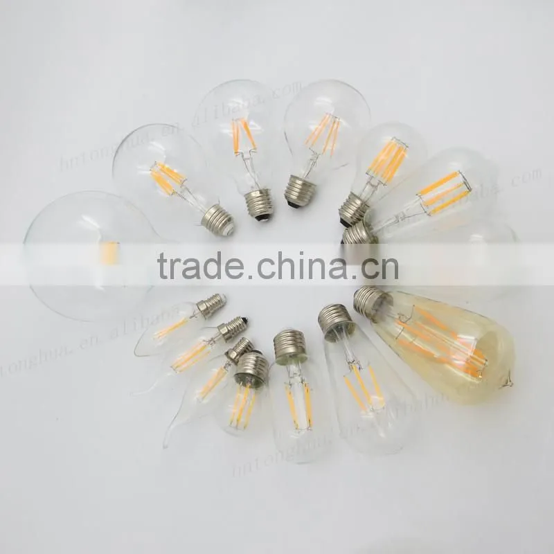 High Quality Dimmable Led Light Bulb G95 2w/4w/6w Antique Edison Style Led Bulb E27