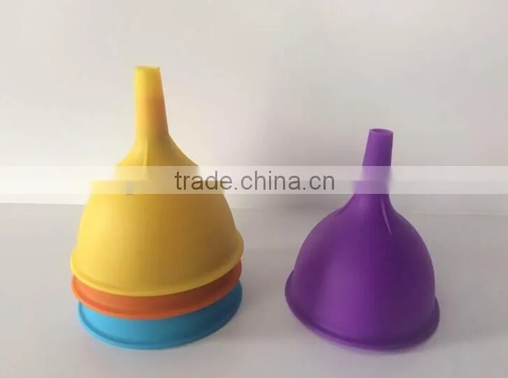 heat resistant silicone oil funnel liquid funnels