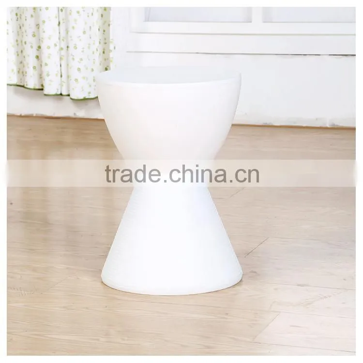 Short colorful plastic stools for sale