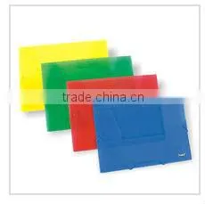 Good quality A4 transparent color buckle file pocket