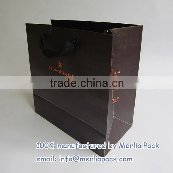 Face Eye Treatment Cosmetics Carrier Bag Gold Logo Black Eyelets Bag