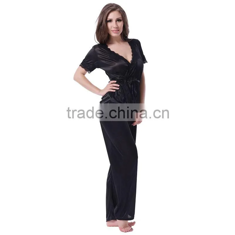 China factory price No MOQ sleepwear woman pajamas