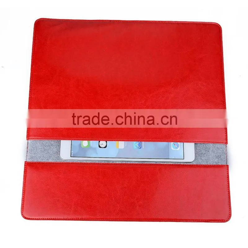 New For Macbook iPad Pro Wool Felt Laptop Sleeve 12-15 Laptop Bag