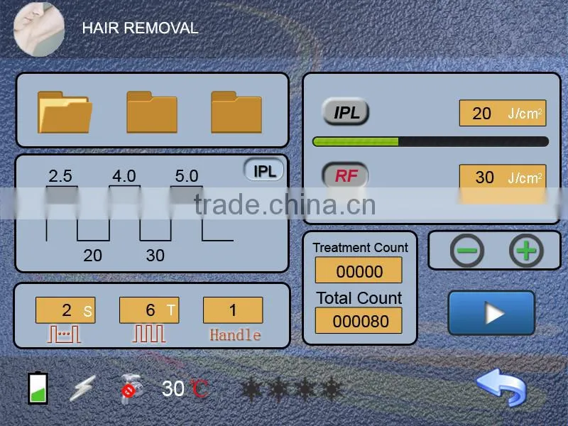 super hair removal machine with IPL SHR Elight OPT from beijing fogool