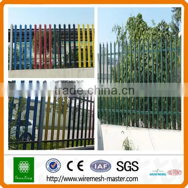 Galvanized Steel Palisade Fencing