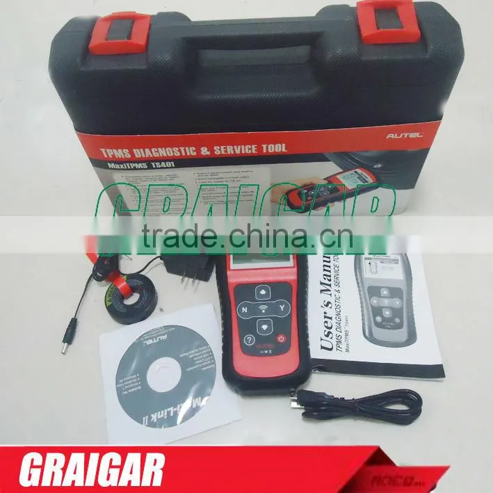 Original AUTEL Product Autel MaxiTPMS TS401 Set & Correct Tire Pressure Monitor System Diagnostic Tool (the latest version)