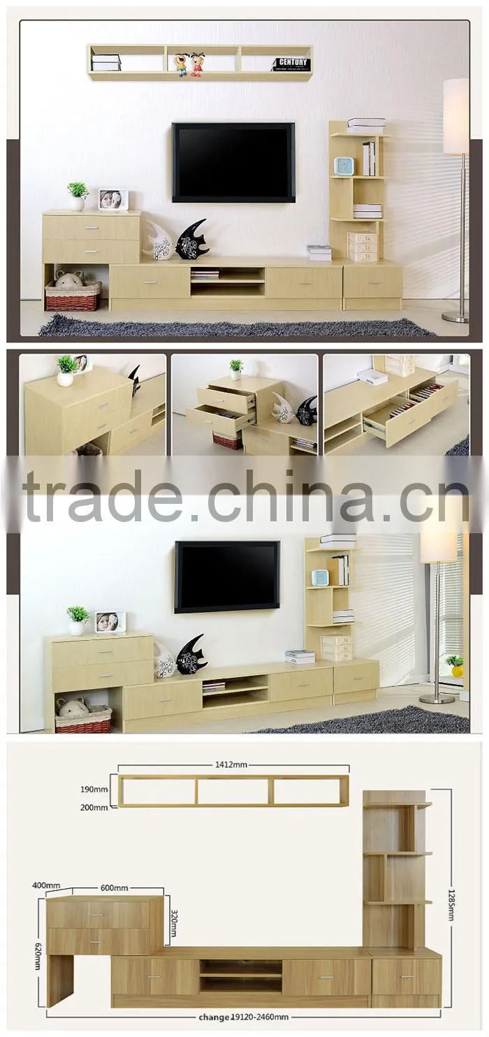 2016 new style melamine TV stands