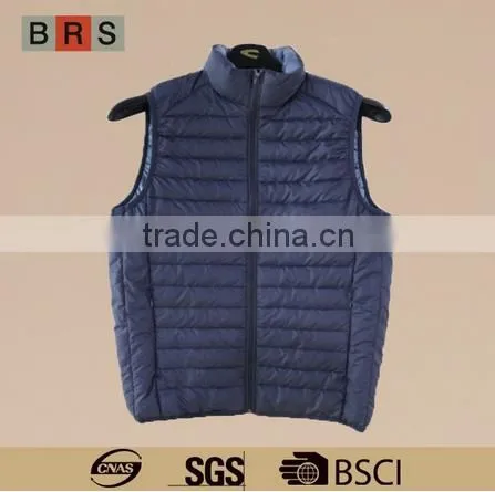 2017 women classic black outerwear cotton padded down vest/winter jacket/down jacket